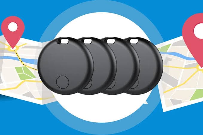 Smart Bluetooth Item Tracker & Key Finder (4-Pack)