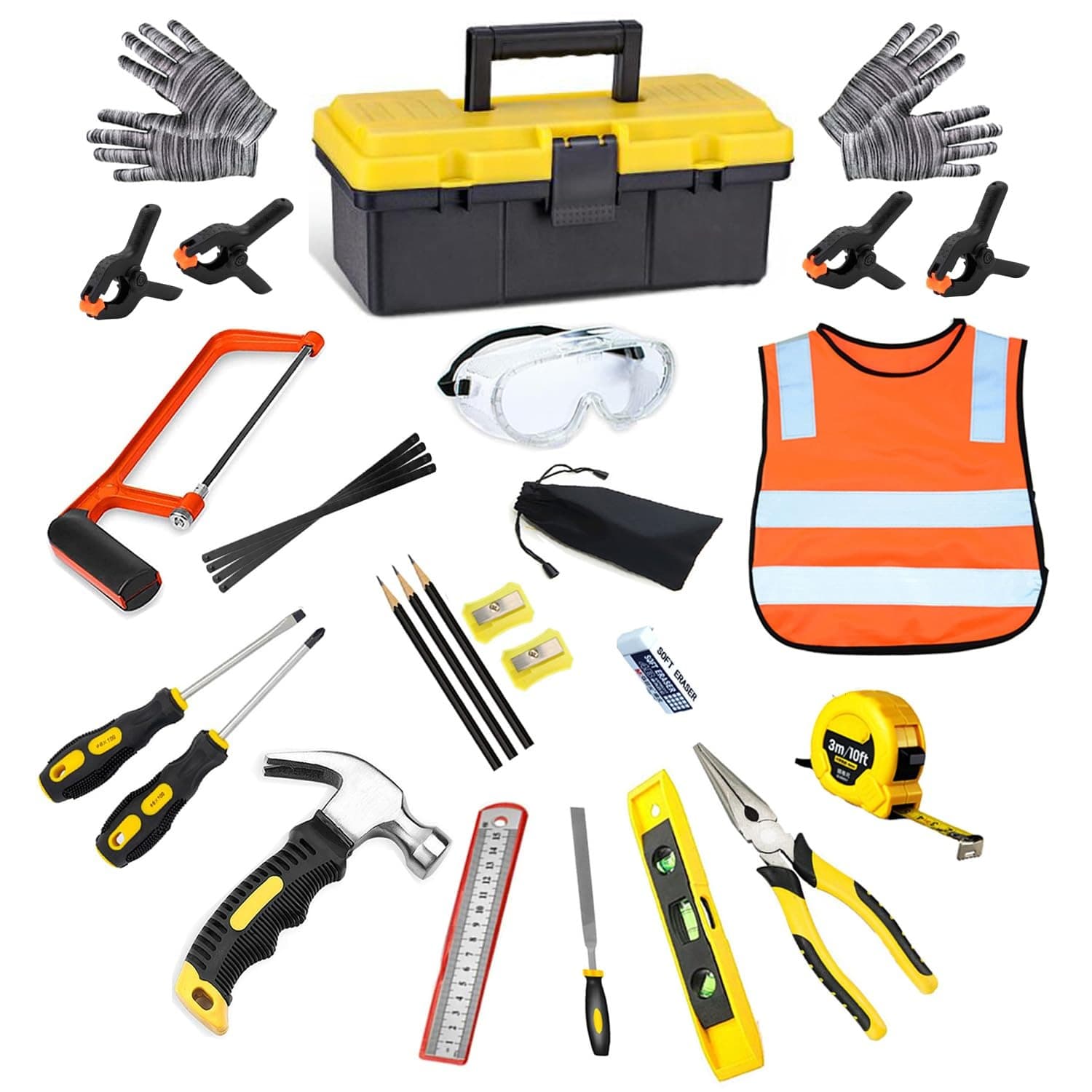 Complete Handyman & DIY Tool Set with Storage Case