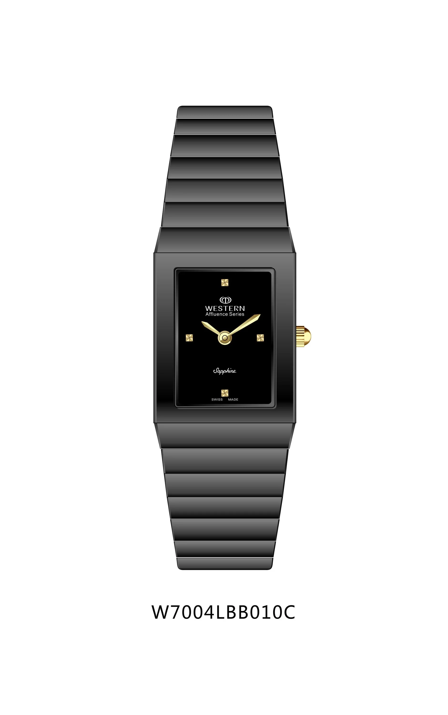 Western Affluence Series Rectangular Watch